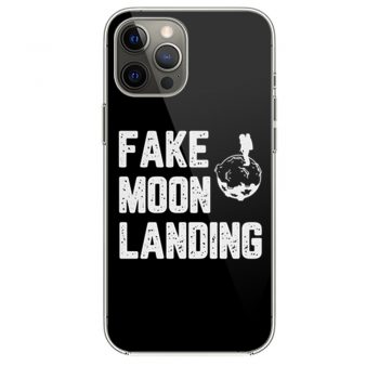 Fake News Landing Mission Conspiracy Theory iPhone 12 Case iPhone 12 Pro Case iPhone 12 Mini iPhone 12 Pro Max Case