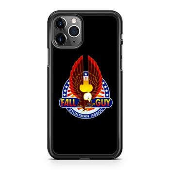 Fall Guy insignia Retro Stuntman iPhone 11 Case iPhone 11 Pro Case iPhone 11 Pro Max Case