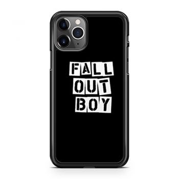 Fall Out Boy Fob Retro iPhone 11 Case iPhone 11 Pro Case iPhone 11 Pro Max Case