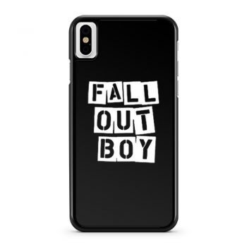 Fall Out Boy iPhone X Case iPhone XS Case iPhone XR Case iPhone XS Max Case