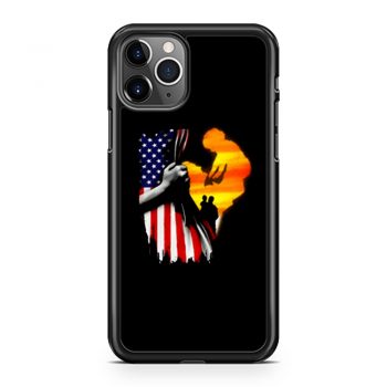 Father and son Usa Flag iPhone 11 Case iPhone 11 Pro Case iPhone 11 Pro Max Case