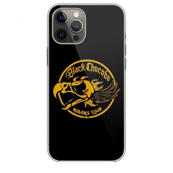 Final Fantasy Black Chocobos Riders Club iPhone 12 Case iPhone 12 Pro Case iPhone 12 Mini iPhone 12 Pro Max Case