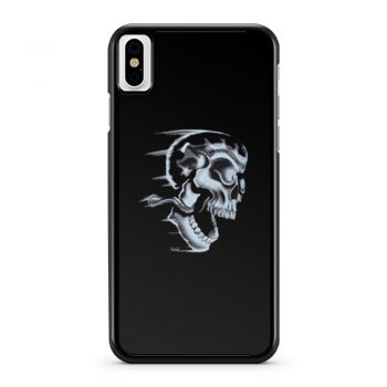 Flaming Skull iPhone X Case iPhone XS Case iPhone XR Case iPhone XS Max Case