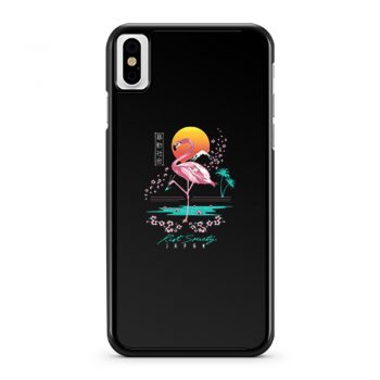 Flamingo Japan iPhone X Case iPhone XS Case iPhone XR Case iPhone XS Max Case