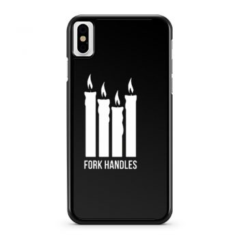 Fork Handles The Two Ronnies Four Candles iPhone X Case iPhone XS Case iPhone XR Case iPhone XS Max Case