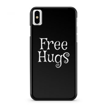 Free hugs iPhone X Case iPhone XS Case iPhone XR Case iPhone XS Max Case