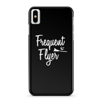 Frequent Flyer Witch Halloween iPhone X Case iPhone XS Case iPhone XR Case iPhone XS Max Case