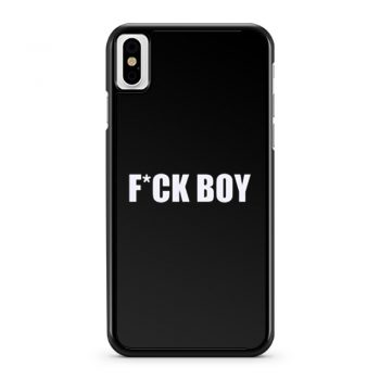 Fuck Boy iPhone X Case iPhone XS Case iPhone XR Case iPhone XS Max Case