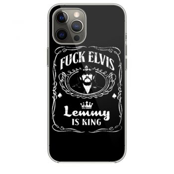 Fuck Elvis LEMMY Is King iPhone 12 Case iPhone 12 Pro Case iPhone 12 Mini iPhone 12 Pro Max Case