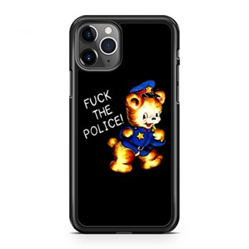 Fuck the Police Cat iPhone 11 Case iPhone 11 Pro Case iPhone 11 Pro Max Case