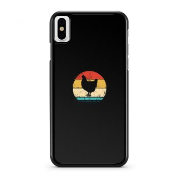 Funny Chicken iPhone X Case iPhone XS Case iPhone XR Case iPhone XS Max Case