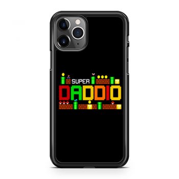 Funny Dad Super Daddio Parody Super Mario iPhone 11 Case iPhone 11 Pro Case iPhone 11 Pro Max Case