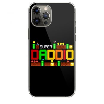 Funny Dad Super Daddio Parody Super Mario iPhone 12 Case iPhone 12 Pro Case iPhone 12 Mini iPhone 12 Pro Max Case