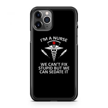 Funny Nurse Shirt Registered Nurse RN Gift Nursing iPhone 11 Case iPhone 11 Pro Case iPhone 11 Pro Max Case