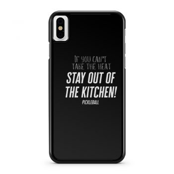 Funny Pickleball iPhone X Case iPhone XS Case iPhone XR Case iPhone XS Max Case