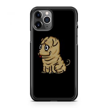 Funny Shar Pei Dog Cartoon iPhone 11 Case iPhone 11 Pro Case iPhone 11 Pro Max Case