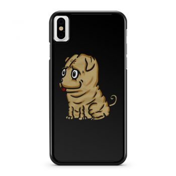 Funny Shar Pei Dog Cartoon iPhone X Case iPhone XS Case iPhone XR Case iPhone XS Max Case