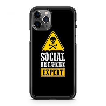 Funny Social Distancing Expert iPhone 11 Case iPhone 11 Pro Case iPhone 11 Pro Max Case