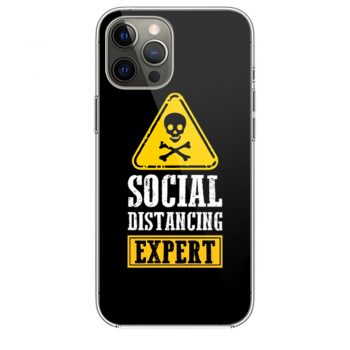 Funny Social Distancing Expert iPhone 12 Case iPhone 12 Pro Case iPhone 12 Mini iPhone 12 Pro Max Case