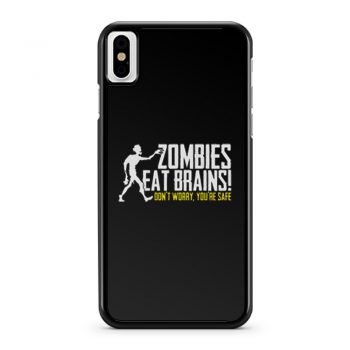 Funny Zombie iPhone X Case iPhone XS Case iPhone XR Case iPhone XS Max Case