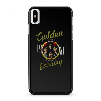 GOLDEN EARRING STILL HANGING ON HARD ROCK PSYCHEDELIC ROCK iPhone X Case iPhone XS Case iPhone XR Case iPhone XS Max Case