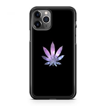 Galaxy Marijuana Leaf iPhone 11 Case iPhone 11 Pro Case iPhone 11 Pro Max Case