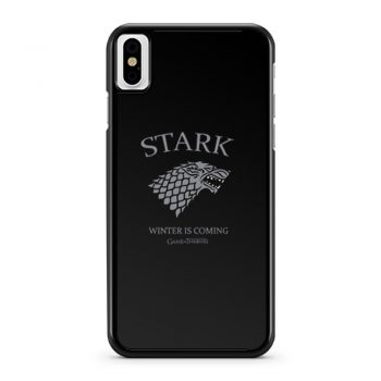 Game Of Thrones House Stark Winter Is Coming iPhone X Case iPhone XS Case iPhone XR Case iPhone XS Max Case