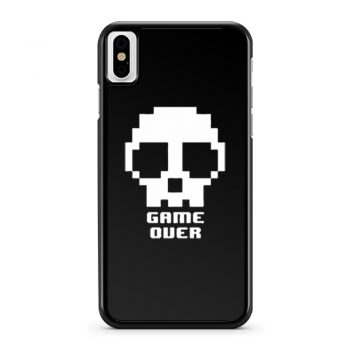 Game over Skul iPhone X Case iPhone XS Case iPhone XR Case iPhone XS Max Case