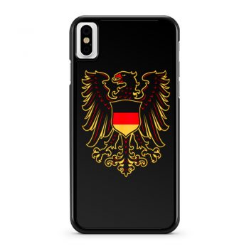 German Eagle iPhone X Case iPhone XS Case iPhone XR Case iPhone XS Max Case