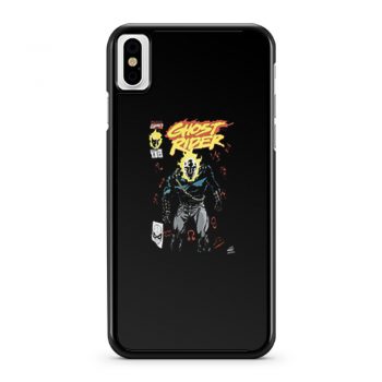 Ghost Rider Movie Vintage iPhone X Case iPhone XS Case iPhone XR Case iPhone XS Max Case