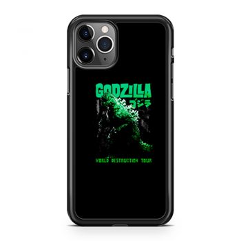 Godzilla World Destruction iPhone 11 Case iPhone 11 Pro Case iPhone 11 Pro Max Case