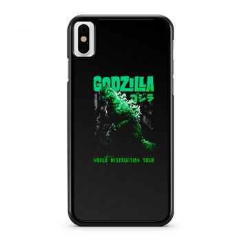 Godzilla World Destruction iPhone X Case iPhone XS Case iPhone XR Case iPhone XS Max Case