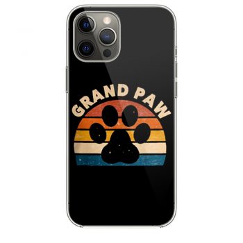 Grandpa Paw Pet Animal Lover iPhone 12 Case iPhone 12 Pro Case iPhone 12 Mini iPhone 12 Pro Max Case