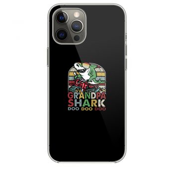 Grandpa Shark Doo Doo Vintage iPhone 12 Case iPhone 12 Pro Case iPhone 12 Mini iPhone 12 Pro Max Case