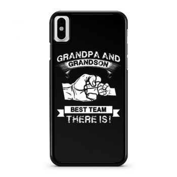 Grandpa and Grandson New Grandfather iPhone X Case iPhone XS Case iPhone XR Case iPhone XS Max Case