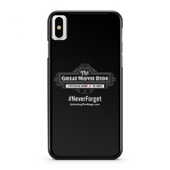 Great Movie Ride iPhone X Case iPhone XS Case iPhone XR Case iPhone XS Max Case