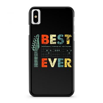 Guitar DAD Best Dad Ever Dads Who Plays Guitar iPhone X Case iPhone XS Case iPhone XR Case iPhone XS Max Case
