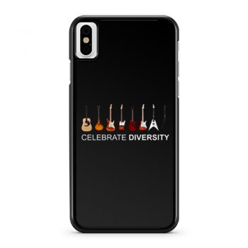 Guitar Shirt Guitar Guitar For Guitarist Band iPhone X Case iPhone XS Case iPhone XR Case iPhone XS Max Case