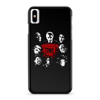 Hammer Time Horror iPhone X Case iPhone XS Case iPhone XR Case iPhone XS Max Case