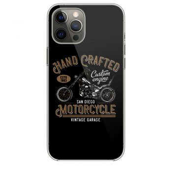 Hand Crafted Motorcycle Vintage iPhone 12 Case iPhone 12 Pro Case iPhone 12 Mini iPhone 12 Pro Max Case