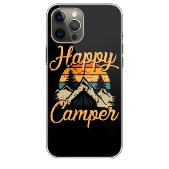 Happy Camper Camping Adventure iPhone 12 Case iPhone 12 Pro Case iPhone 12 Mini iPhone 12 Pro Max Case