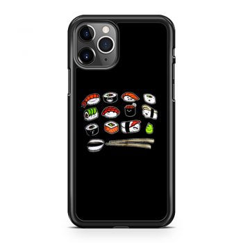 Happy Sushi iPhone 11 Case iPhone 11 Pro Case iPhone 11 Pro Max Case