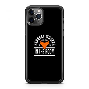 Hardest Worker In The Room iPhone 11 Case iPhone 11 Pro Case iPhone 11 Pro Max Case