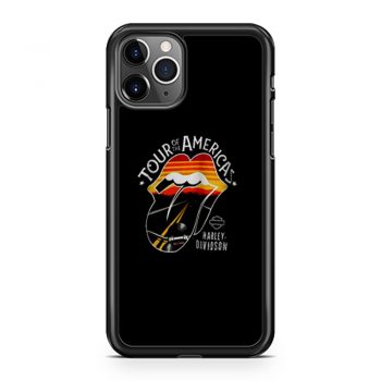 Harley Davidson Rolling Stones America Tour iPhone 11 Case iPhone 11 Pro Case iPhone 11 Pro Max Case