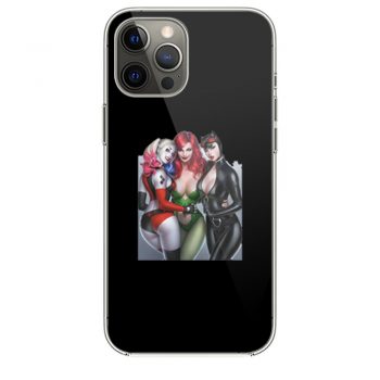 Harley Quinn Poison Ivy Superhero Sexy iPhone 12 Case iPhone 12 Pro Case iPhone 12 Mini iPhone 12 Pro Max Case