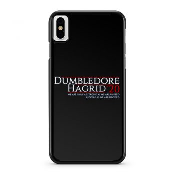 Harry Potter 2020 Election Dumbledore And Hagrid iPhone X Case iPhone XS Case iPhone XR Case iPhone XS Max Case