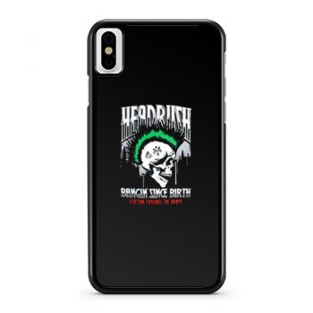 Headrush Skull Hawk iPhone X Case iPhone XS Case iPhone XR Case iPhone XS Max Case
