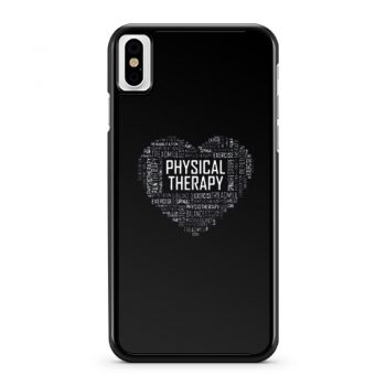 Heart Pysichal Therapy iPhone X Case iPhone XS Case iPhone XR Case iPhone XS Max Case