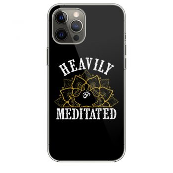 Heavily Meditated Yoga iPhone 12 Case iPhone 12 Pro Case iPhone 12 Mini iPhone 12 Pro Max Case