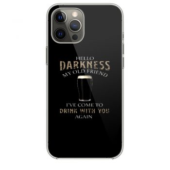 Hello Darkness My Old Friend iPhone 12 Case iPhone 12 Pro Case iPhone 12 Mini iPhone 12 Pro Max Case